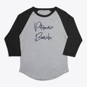 Potomac Beach Virginia Freestyle Premium Baseball Tee