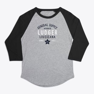 Ludger Louisiana General Supply Premium Baseball Tee