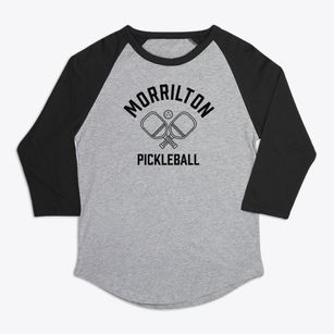 Morrilton Arkansas Pickleball Premium Baseball Tee
