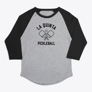 La Quinta California Pickleball Premium Baseball Tee