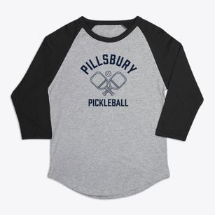 Pillsbury North Dakota Pickleball Premium Baseball Tee
