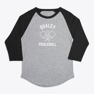 Qualey Ohio Pickleball Premium Baseball Tee