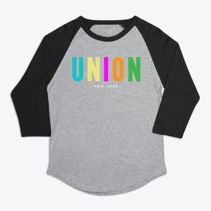 Union New York Color Pop Premium Baseball Tee