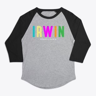 Irwin Pennsylvania Color Pop Premium Baseball Tee