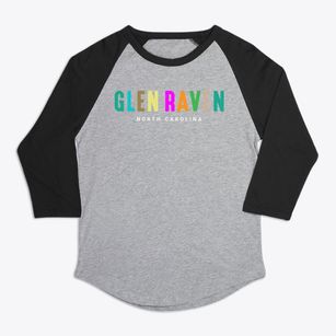 Glen Raven North Carolina Color Pop Premium Baseball Tee