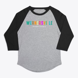 Wernersville Pennsylvania Color Pop Premium Baseball Tee