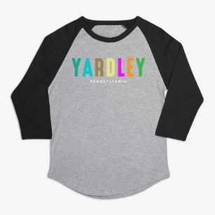 Yardley Pennsylvania Color Pop Premium Baseball Tee