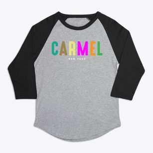 Carmel New York Color Pop Premium Baseball Tee