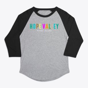 Hope Valley Rhode Island Color Pop Premium Baseball Tee