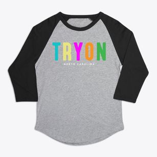 Tryon North Carolina Color Pop Premium Baseball Tee
