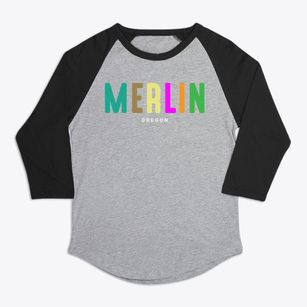 Merlin Oregon Color Pop Premium Baseball Tee