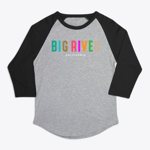 Big River California Color Pop Premium Baseball Tee