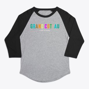 Grand Coteau Louisiana Color Pop Premium Baseball Tee