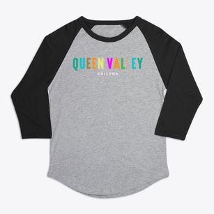 Queen Valley Arizona Color Pop Premium Baseball Tee