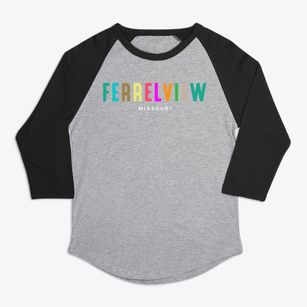 Ferrelview Missouri Color Pop Premium Baseball Tee