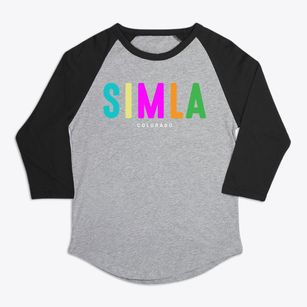 Simla Colorado Color Pop Premium Baseball Tee