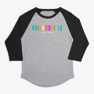 Friendsville Maryland Color Pop Premium Baseball Tee