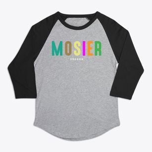 Mosier Oregon Color Pop Premium Baseball Tee
