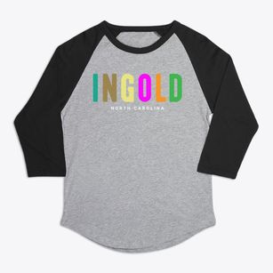 Ingold North Carolina Color Pop Premium Baseball Tee