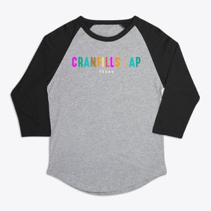 Cranfills Gap Texas Color Pop Premium Baseball Tee