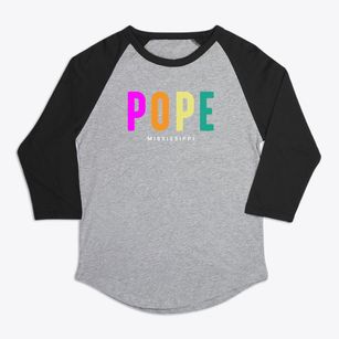Pope Mississippi Color Pop Premium Baseball Tee