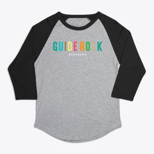 Guide Rock Nebraska Color Pop Premium Baseball Tee