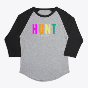 Hunt New York Color Pop Premium Baseball Tee