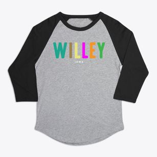 Willey Iowa Color Pop Premium Baseball Tee