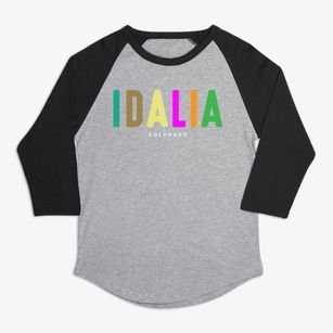 Idalia Colorado Color Pop Premium Baseball Tee