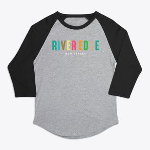 River Edge New Jersey Color Pop Premium Baseball Tee