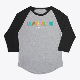 Lowes Island Virginia Color Pop Premium Baseball Tee