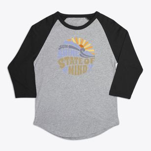  California Sunshine State Of Mind Premium Baseball Tee