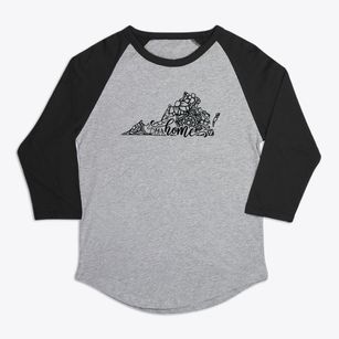  Virginia Mandala Premium Baseball Tee