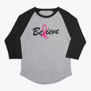   Believe Premium Baseball Tee