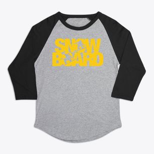   Snowboard Premium Baseball Tee