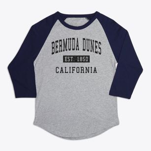 Bermuda Dunes California Classic Established Premium Baseball Tee