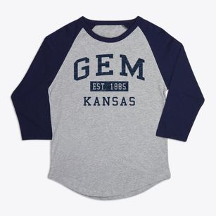 Gem Kansas Classic Established Premium Baseball Tee
