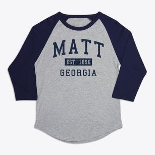 Matt Georgia Classic Established Premium Baseball Tee