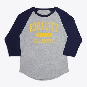Equality Illinois Classic Established Premium Baseball Tee