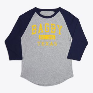 Bagby Texas Classic Established Premium Baseball Tee