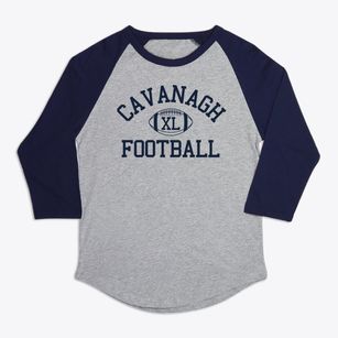 Cavanagh Early Childhood Center Classic Football Premium Baseball Tee