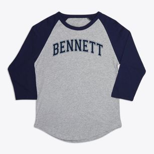 Bennett Public School Varsity Arch Premium Baseball Tee