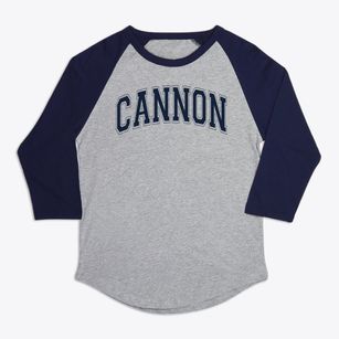 Cannon Elementary School Varsity Arch Premium Baseball Tee