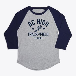 Boston College High School Track and Field Premium Baseball Tee