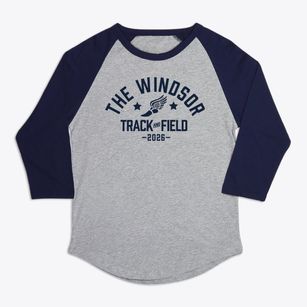 The Windsor School Track and Field Premium Baseball Tee