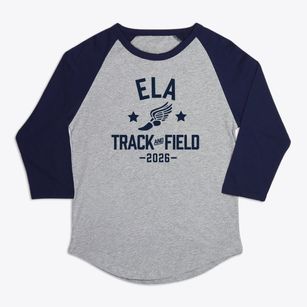 Extraordinary Leaders Academy Track and Field Premium Baseball Tee
