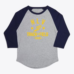 H L V Community School Track and Field Premium Baseball Tee