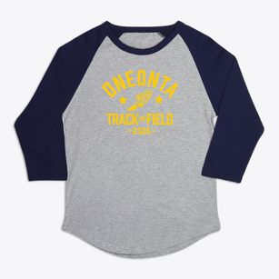 Oneonta Community Christian School Track and Field Premium Baseball Tee