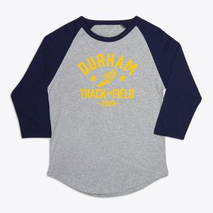 Durham Homeschool Track and Field Premium Baseball Tee