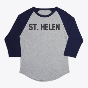 St. Helen Michigan Classic Block Premium Baseball Tee